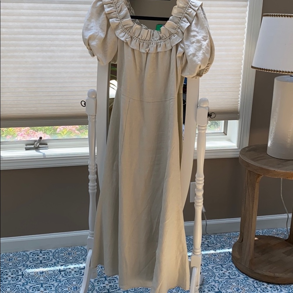 Reformation linen dress